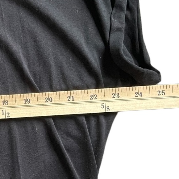 VINCE CAMUTO Plus Size Black Ruched Dress Short Sleeve NWOT - Size 2X - Picture 10 of 12